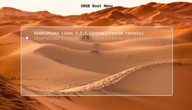 grub bootloader